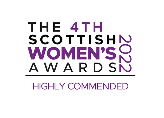 Highly Commended as Micro Business of the Year at the 4th Scottish Women's Awards!