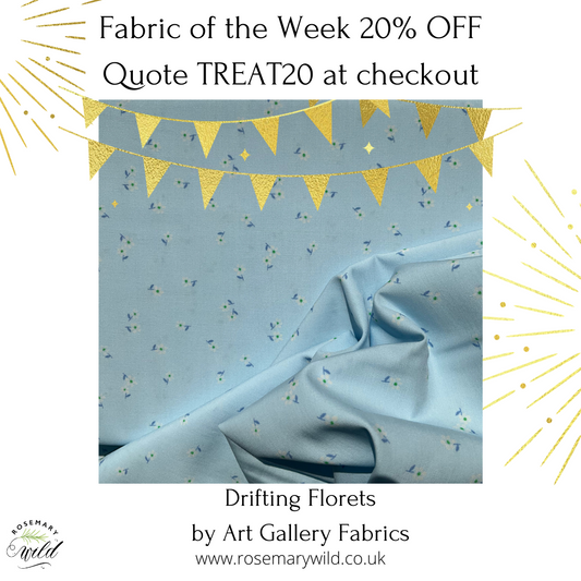 20% Off Fabric of the Week: Drifting Florets Art Gallery Fabrics