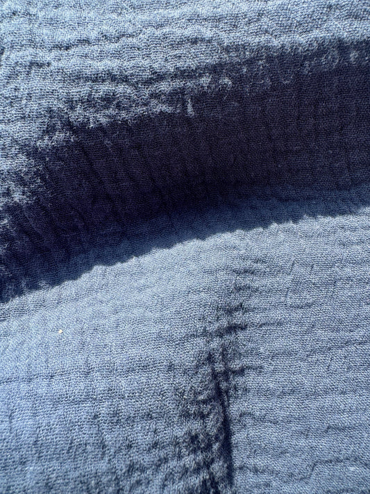 Navy Blue Muslin