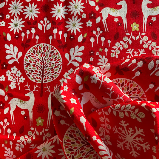 Christmas Fabric Fat Quarter Bundle