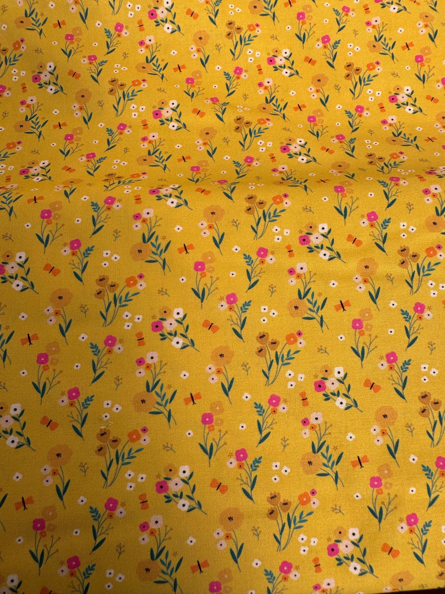 Spring Meadow Yellow by Yolande Six