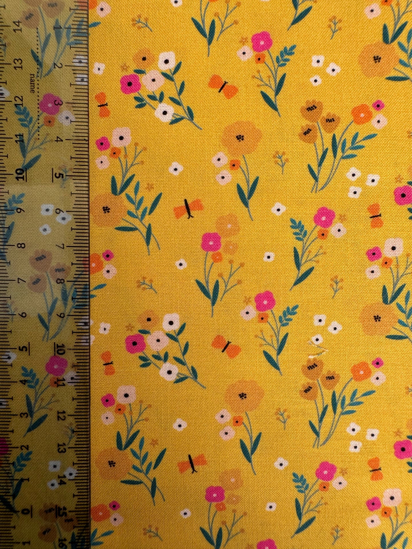 Spring Meadow Yellow by Yolande Six