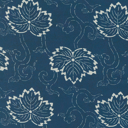 Indigo Blooming by Debbie Maddy - Navy
