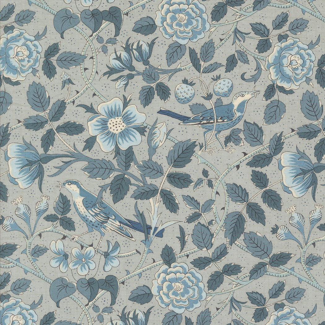 Ciel Blue Large Floral - Sacre Bleu
