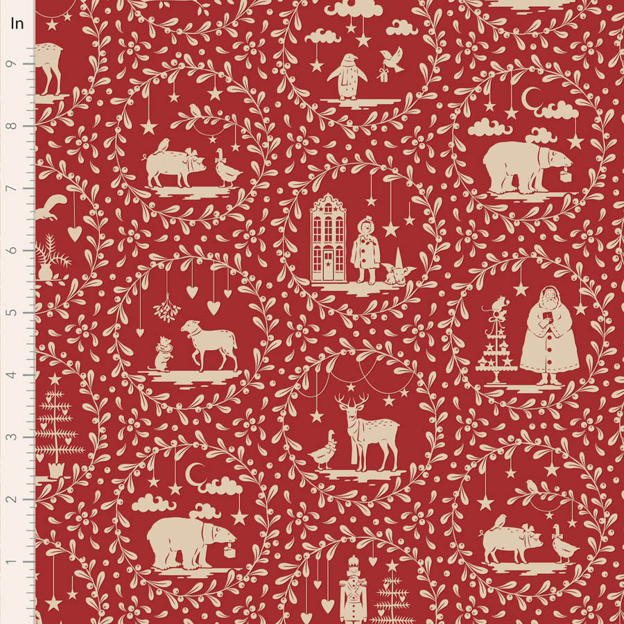 Merry Little Christmas Fat Quarter Bundle - 20 fabrics, 20 x 22in