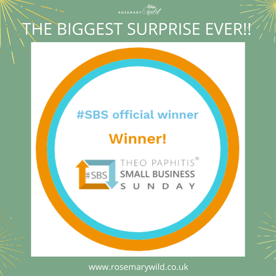 WOW!! Rosemary Wild is an #SBS Official Winner!!