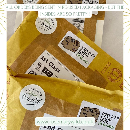 Re-used packaging needs to be restocked!