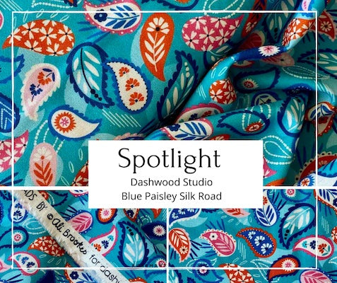 Discover more about the origins of the Paisley pattern used in contemporary cotton fabric design