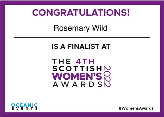 Finalist at the Scottish Women's Awards 2022