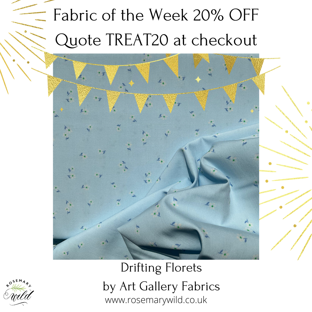 20% Off Fabric of the Week: Drifting Florets Art Gallery Fabrics