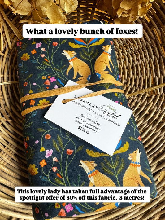 What a lovely bunch of foxes!