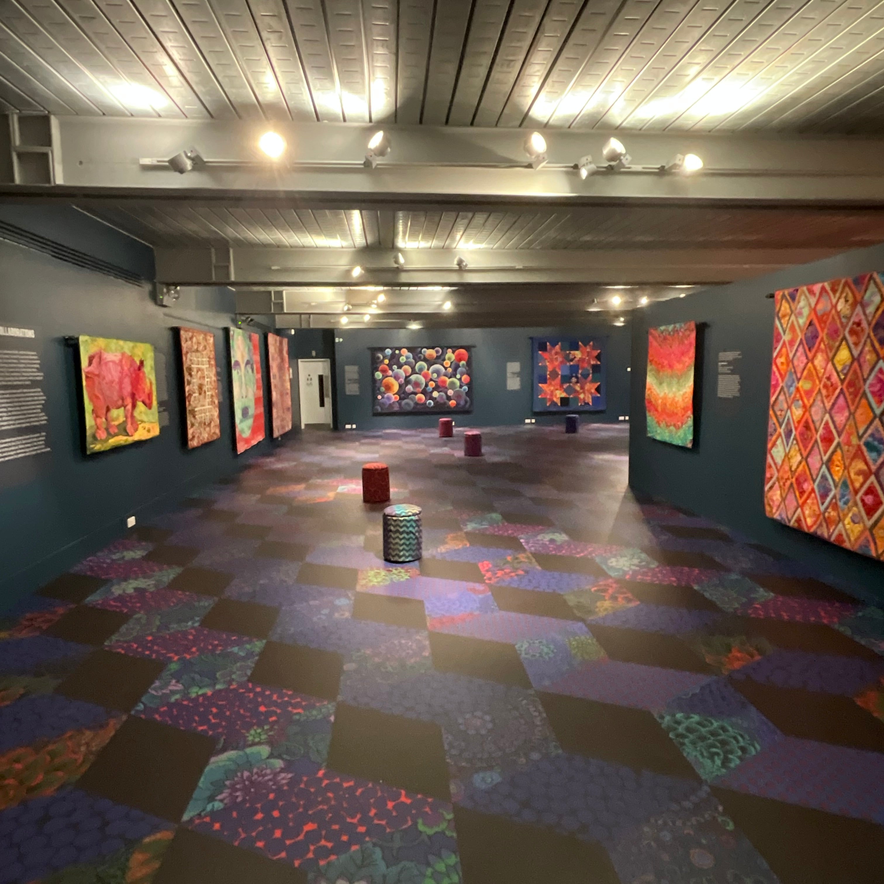 Kaffe Fassett: The Power of Pattern exhibition at Dovecot Studios, Edi ...