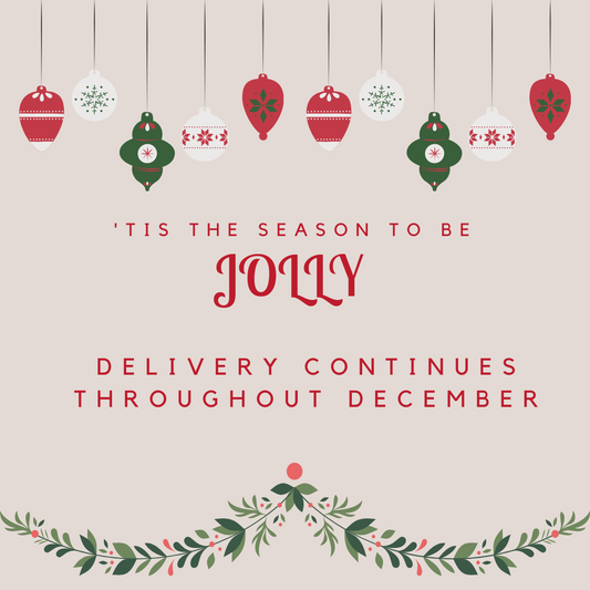 20.  Delivery Throughout December