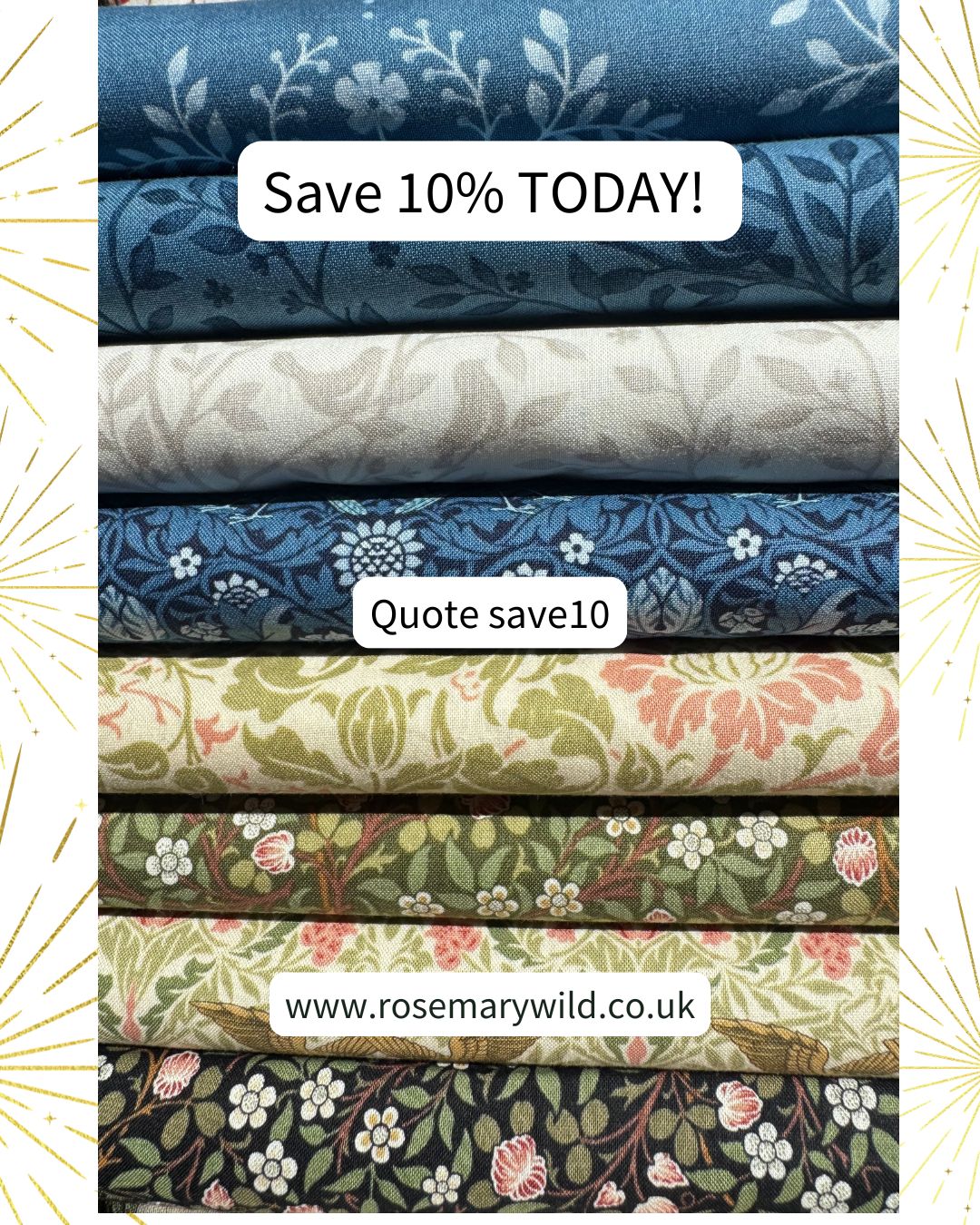 New Barbara Brackman and Deb Strain fabrics