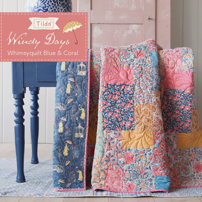 Free and Easy Quilt Pattern for Tilda's Windy Days Cotton Fabric range