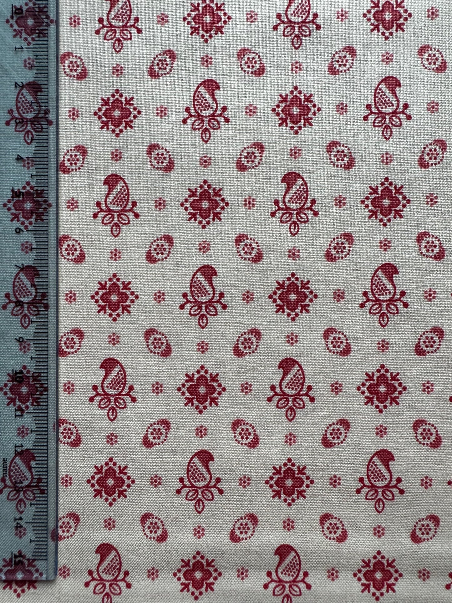 Birds Pearl Faded Red - Rouenneries Trois
