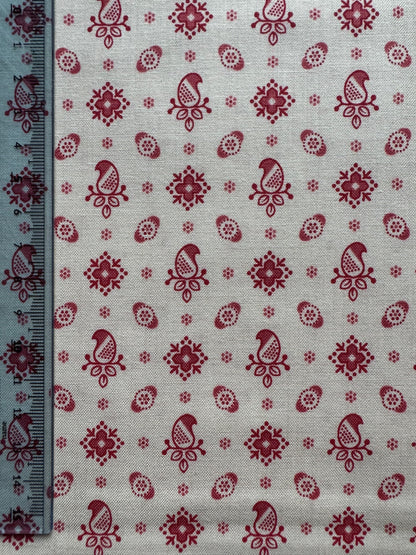 Birds Pearl Faded Red - Rouenneries Trois