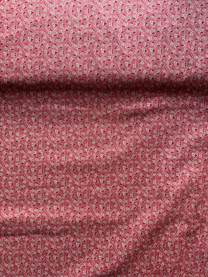 Tiny Sprigs Faded Red - Rouenneries Trois