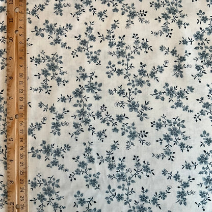 Blue Floral Cloud - Cascade