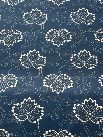 Indigo Blooming by Debbie Maddy - Navy