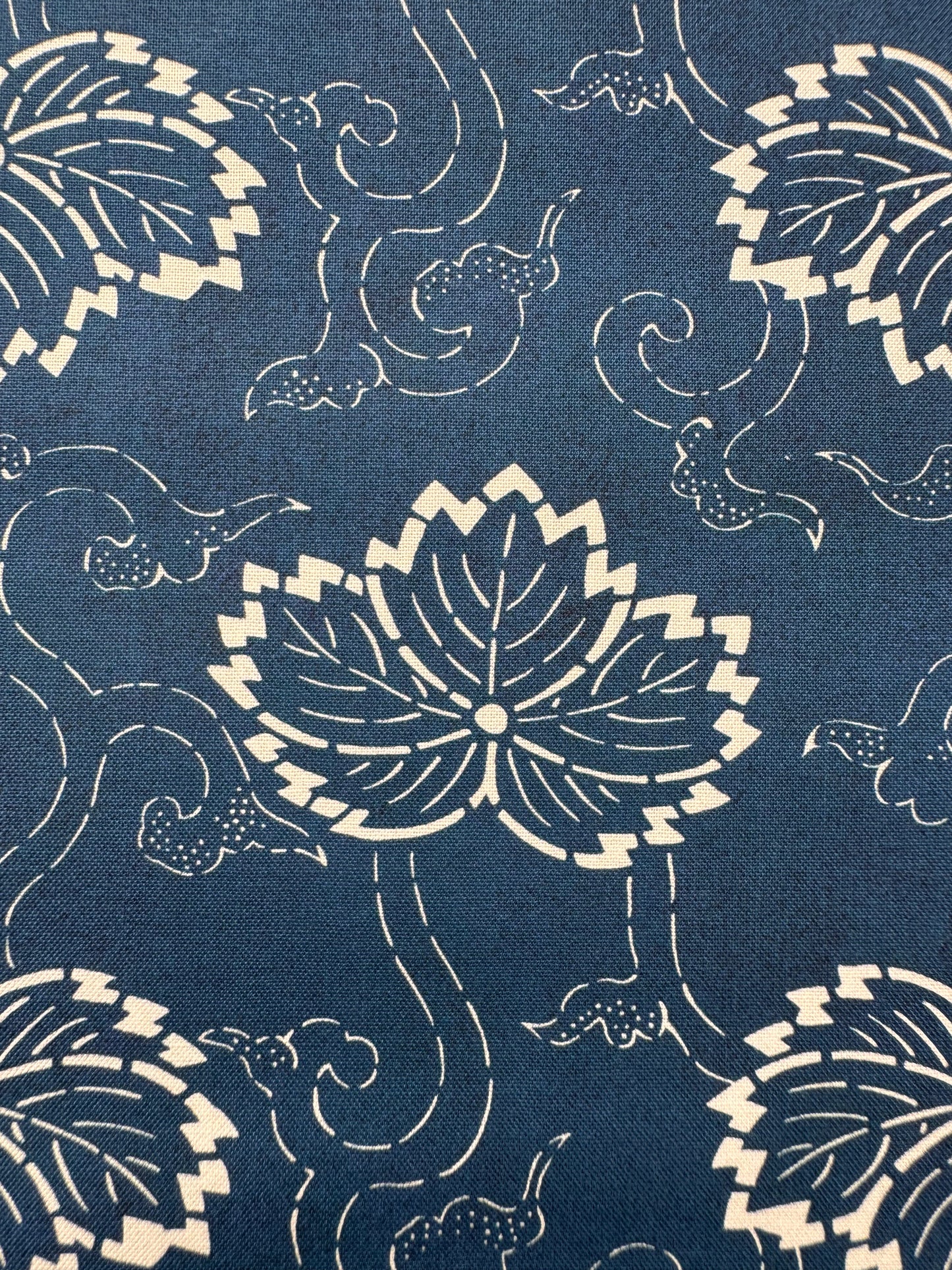Indigo Blooming by Debbie Maddy - Navy