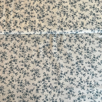 Blue Floral Cloud - Cascade