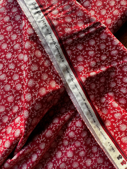 Small Floral Rouge - Joie De Vivre