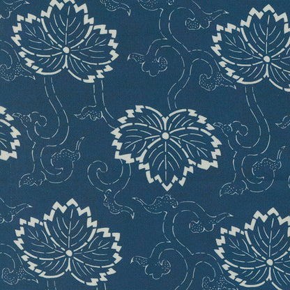 Indigo Blooming by Debbie Maddy - Navy