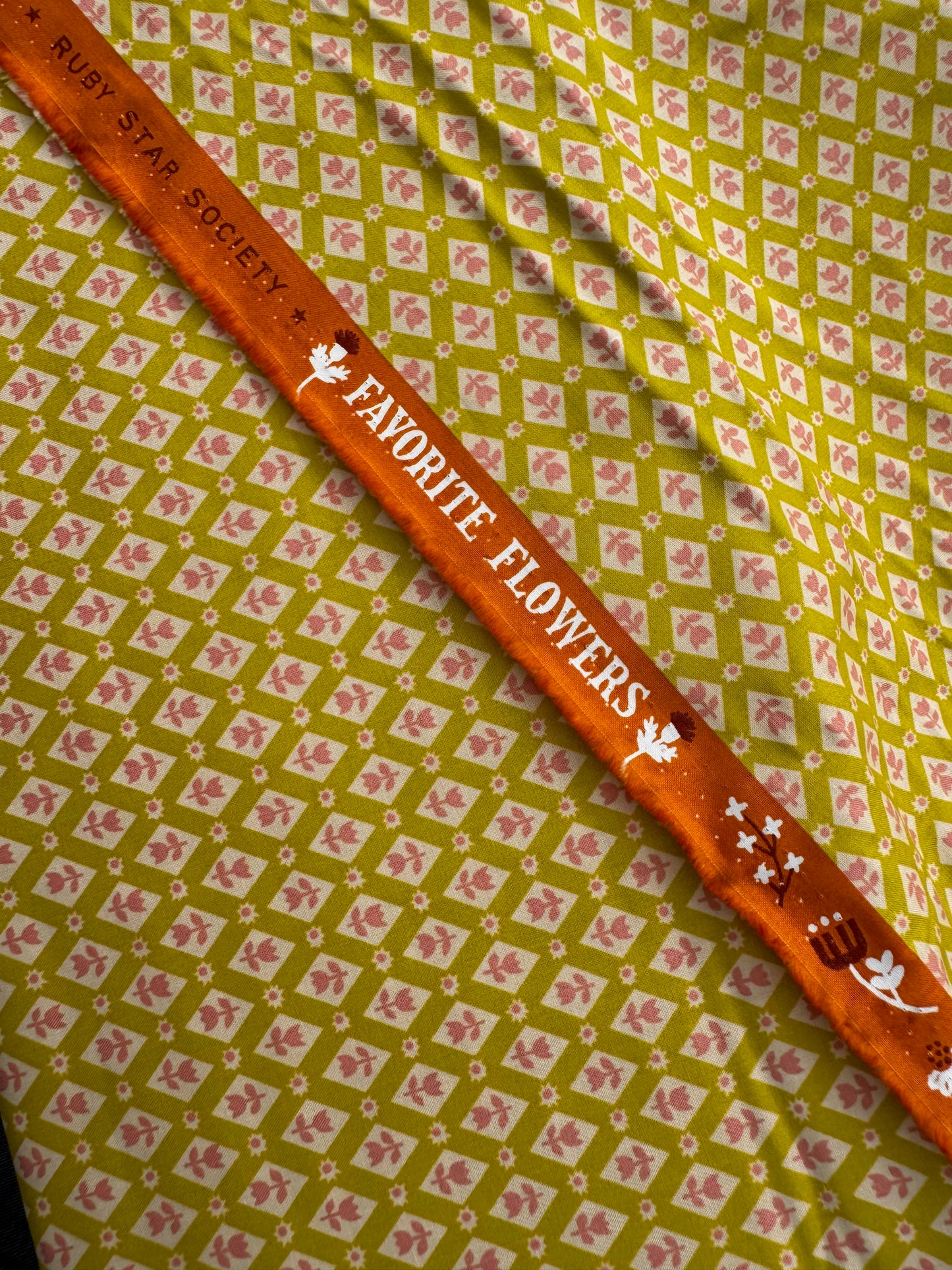 Favorite Flowers by Ruby Star Society - Pistachio