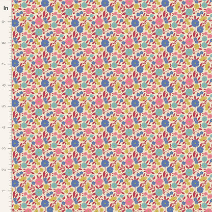 Wallflower Charm Pack - 20 fabrics, 5in squares, 40 pieces - two of each design