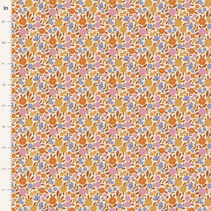 Wallflower Charm Pack - 20 fabrics, 5in squares, 40 pieces - two of each design