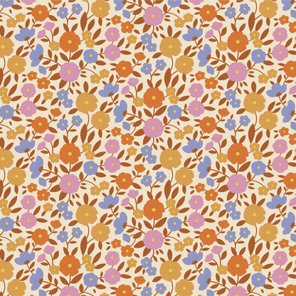 Wallflower Charm Pack - 20 fabrics, 5in squares, 40 pieces - two of each design
