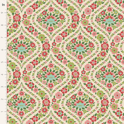 Wallflower Charm Pack - 20 fabrics, 5in squares, 40 pieces - two of each design