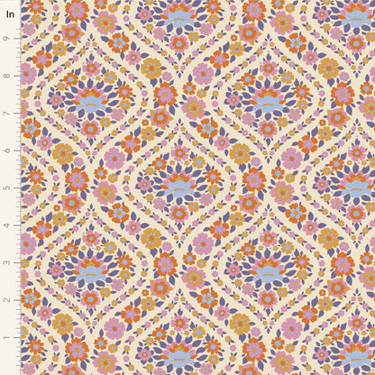 Wallflower Charm Pack - 20 fabrics, 5in squares, 40 pieces - two of each design