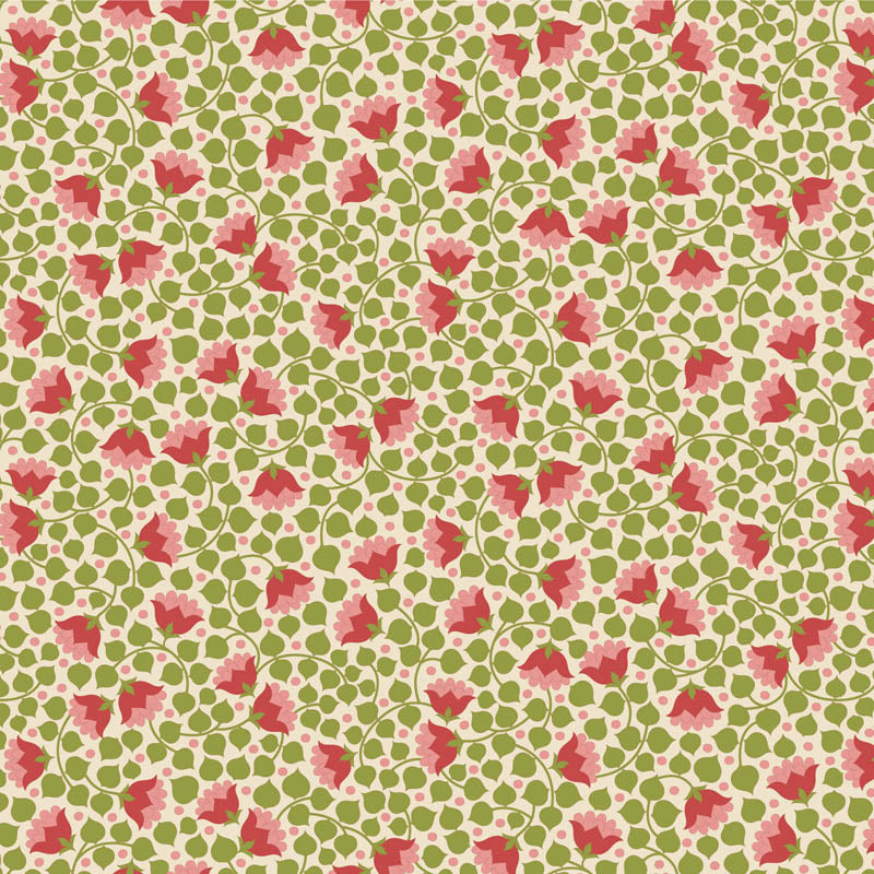 Wallflower Fat Quarter Bundle Bellflower - 12 fabrics, 20 x 22in