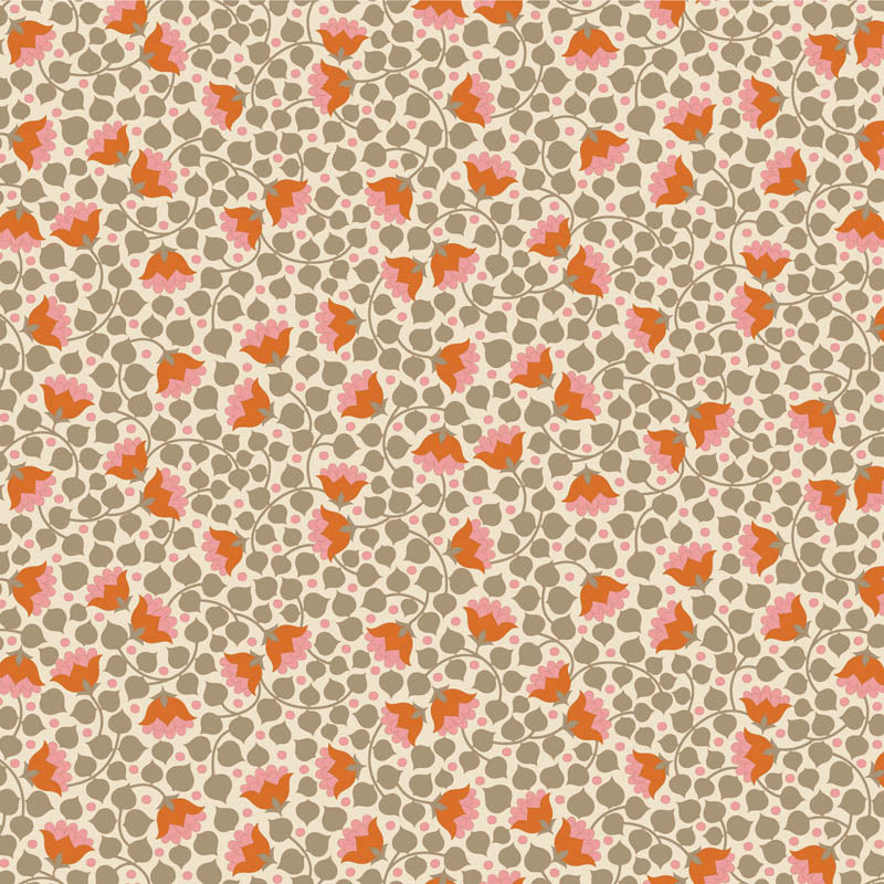 Wallflower Fat Quarter Bundle Bellflower - 12 fabrics, 20 x 22in