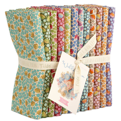 Wallflower Fat Quarter Bundle Bellflower - 12 fabrics, 20 x 22in