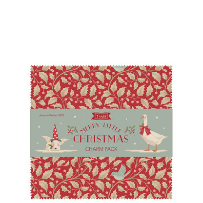 Merry Little Christmas Charm Pack Bundle - 40 pieces, 2 of each design, 5 in squares