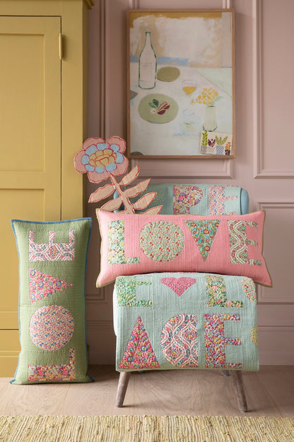 Wallflower Charm Pack - 20 fabrics, 5in squares, 40 pieces - two of each design