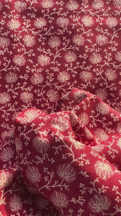 Small Floral Rouge - Joie De Vivre