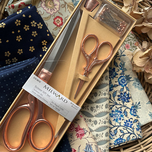 Scissors Gift Set - Rose Gold