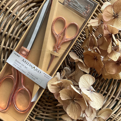 Scissors Gift Set - Rose Gold
