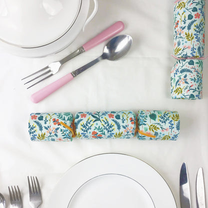 The Wonder Cracker Sewing Pattern - stitch your own Christmas Crackers that are pullable, reusable and have a snap!